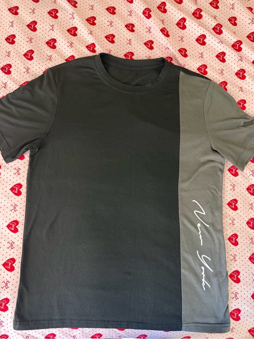 Men’s Black / Grey New York Graphic T-Shirt